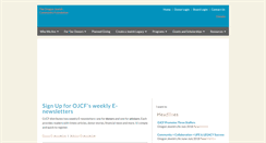 Desktop Screenshot of ojcf.org